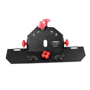 Ceramic Tile Chamfering Tool with 45 Degree Chamfer Bracket for Angle Grinder (Red Screw)