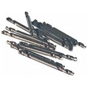 Astro Pneumatic - 1/8" Stubby Double Ended Drill Bits - 12 Pack (9012)