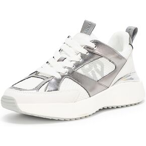 DKNY Women's Zofi-Lace Up Sneaker Everyday Cushioned Insole Footwear