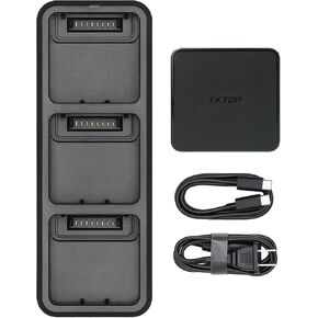 100W Battery Charging Hub for DJI Mavic 3 Series, 100W Battery Charger USB-C Power Adapter for DJI Mini Series/Air 3/Mavic 3 Series Battery, DJI Remote Controller, DJI Avata, DJI Goggles 2