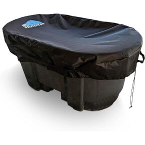 -100 Gallon Oval Stock Tank Hard Insulated Hot Tub Cover Ice Water Therapy Ice Bath Cover Cold Water Cover 100 Gallon Oval Stock Tank Waterproof Rip Proof Tough Keeps Tanks Clean