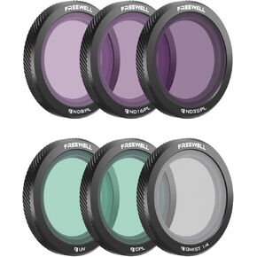 Freewell ND/PL, CPL, UV, Glow Mist 1/4 Filters 6Pack for DJI Neo