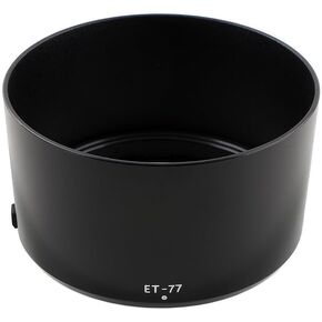 Camera Lens Hood Shade, Dedicated Bayonet Mount Hood Compatible for Canon RF 85mm F2 Macro is STM Lens on EOS R6 R6 Mark II R5 RP R Replaces ET-77 OEM Lens
