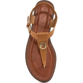 Alicegana Womens Sandals Dressy Summer: Comfortable Sandals for Women 2025 - T-Strap Flat Thong Beach Walking Sandals