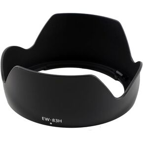 Camera Lens Hood Shade, Dedicated Bayonet Mount Hood Compatible for Canon EF 24-105mm f/4L is USM Lens Replaces EW-83H