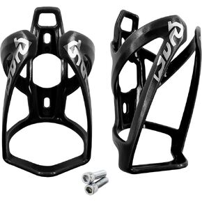 2PCS Bike Water Bottle Holder, Bicycle Water Bottle Cage, Universal Bike Cup Holder for Bicycle, Cycling, Road/Mountain Bikes, Black Red