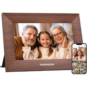 7 Inch Digital Picture Frame, Digital Photo Frame WiFi with 32 GB, 1024x600 HD IPS Touch Screen, Auto-Rotate, Slideshow, Share Photos/Videos Instantly from Anywhere Great Gift
