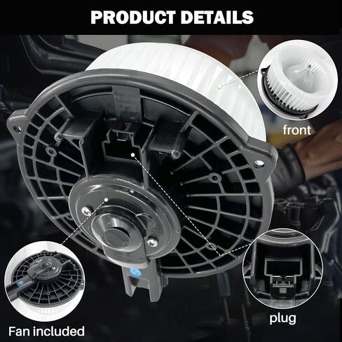 700296 AC Heater Blower Motor Fan Front Fit for Mazda 3 L4 2.0L-2.5L 2014-2018 ，for Mazda CX-5 L4 2.0L-2.5L 2013-2016 in Saudi Arabia