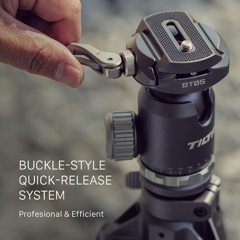 Tilta Travel Ball Head with 3-Stage Carbon Fiber Tripod Legs (5KG) | 11lbs Load Capacity | Arca Quick Release Plate | Multiple Mounting Points | Low-Angle Shooting (Forest Green) in Saudi Arabia