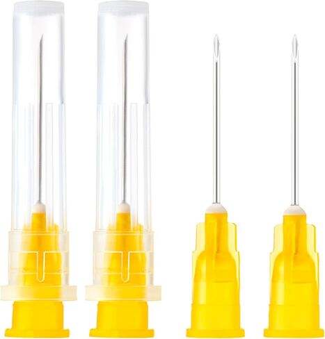 100 حزمة من أدوات المختبر 16Ga 1.25 بوصة (ملفوفة بشكل فردي) 18Ga، 23Ga، 25Ga، 21Ga، 22Ga، 27Ga، 30Ga، ملحقات التوزيع الصناعية، قفل Luer in Kuwait