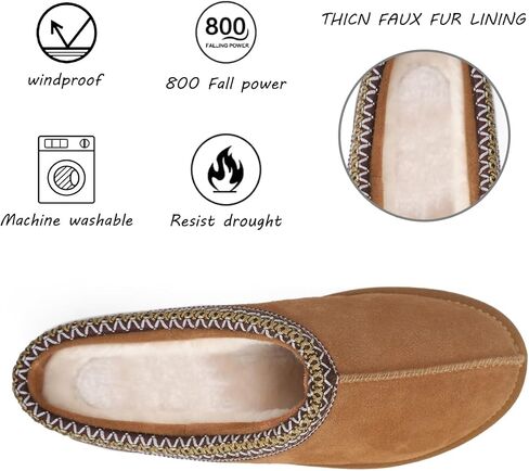 IPSAE Women's Fuzzy Platform Suede Mini Boots Slippers Short Ankle Boot Fur Fleece Lined House Shoes in Saudi Arabia