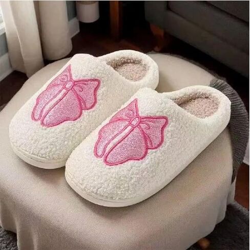 نعال رغوة الذاكرة للسيدات مع القوس الفوار الأنيق ، وأحذية منزل لطيف وعصري in Kuwait