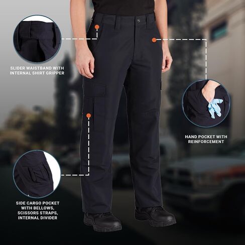 Propper Men's Edgetec Ems Pants, Black, W: 40'' x Large: 36'' in Saudi Arabia