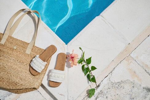 Roxy Women's Positano Slide Sandal in Saudi Arabia
