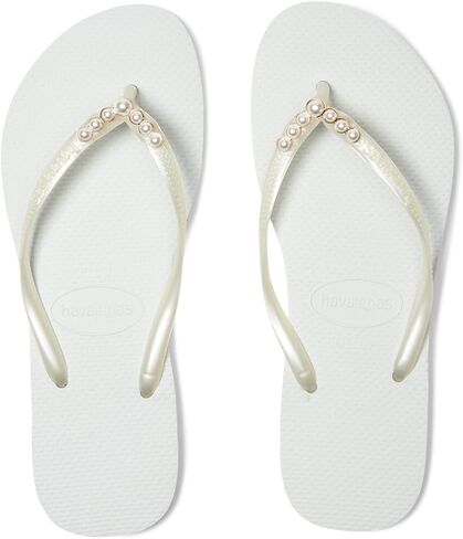 Havaianas النسائية النحيفة السوداء لؤلؤة الوجه يتخبط in Kuwait