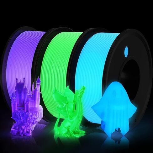 طباعة الطابعة 3D PLA 1.75mm مواد طباعة 3-D 5 ملون باقة فيلز طباعة 1.75 مم أبيض أسود اللون البرتقالي الأخضر اللون الوردي in Kuwait