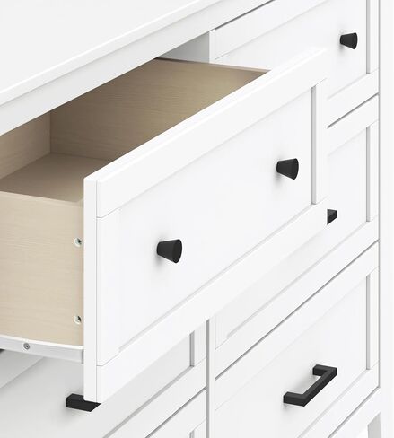 Davinci Beau 6-Drawer Baby Dresser, GREENGUARD Gold Certified, Honey | 6 Spacious Smooth-Gliding Drawers w/ Ample Storage - Durable & Modern Easy-to-Assemble Nursery Dresser for Kids, Boys & Girls in Saudi Arabia