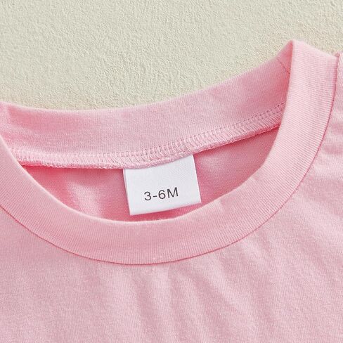 Baby Girls T-Shirt romper letter bow تطريز قصير الأكمام جولة رقبة الصيف بذلة رائعة in Kuwait