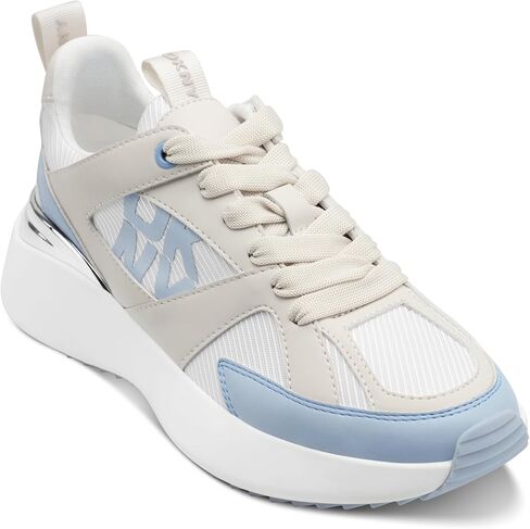 DKNY Women's Zofi-Lace Up Sneaker Everyday Cushioned Insole Footwear in Saudi Arabia