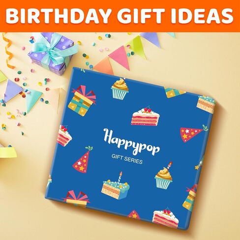 HAPPYPOP 12th Birthday Gifts for Boys - Socks for Kids Age 12, 12 Year Old Tween Boy Girl Gift Ideas, Presents for 12 Year Olds, Birthday Gift Box with Greeting Card in Saudi Arabia
