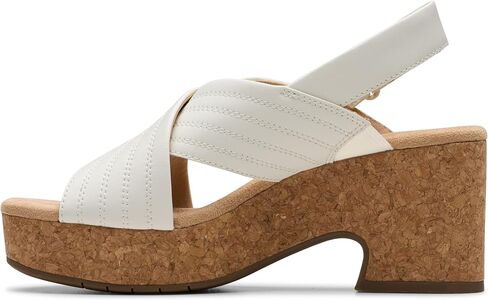 Clarks Women's Nerisa West Cork Wedge Sandal in Saudi Arabia