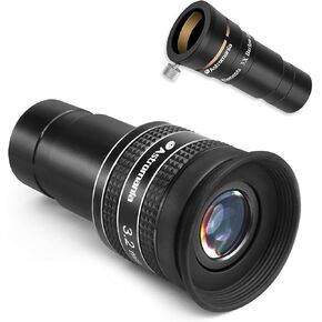 Astromania Telescope Barlow Lens 3X with 4-Elements - Bundle with - 1.25" 3.2mm 58-Degree Eyepiece