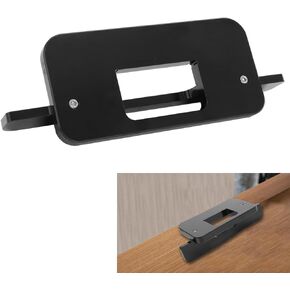 AUTOVIC Door Hinge Jig Aluminium Door Router Template for 2.99in x 2.05in (76mm x 52mm) Door Hinges Fits for Most Doors
