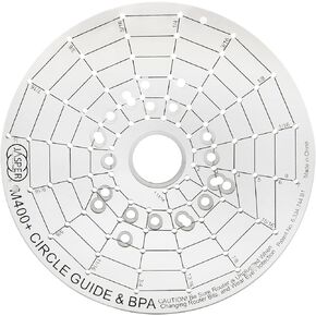 Jasper 400+ XL Universal Base Plate AND Precison Circle Cutting Guide for Cordless & Compact Routers | Two Tools IN One | 7 1⁄2" Diameter | Mounting and Centering Hardware Included