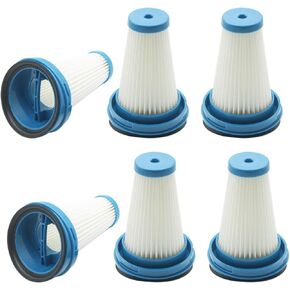 EZ SPARES 6Pcs Dust Bin Filters Replacement for Black&Decker SVF11,VC2920 Hepa Filter H12, for 2-in-1 Cordless Stick Vacuums HSV320J HSV420J HSV520J HSV320J32 HSV420J42 HSV520J01...