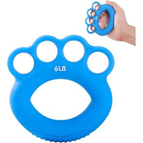 Hand Grip Strengthener, Finger Exerciser Training Ball, Exercise Handball, Finger and Wrist Physical Therapy