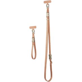 Moshi 2-in-1 Wrist/Body Strap with Strap Adapter - Shell Pink