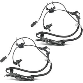 A-Premium ABS Wheel Speed Sensor Compatible with Dodge Models - Ram 1500 2000-2001, 3.9L/5.2L/5.9L, 4WD - Front Driver or Passenger Side, Replace# 5015283AA, 5015283AB