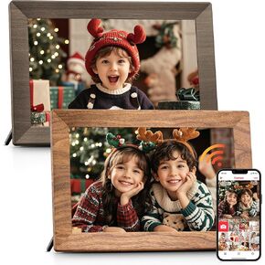 2 Pack - Frameo 10.1 "Wifi Digital Picture Frame مع ذاكرة 32 جيجابايت