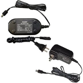 HQRP Bundle Desk + Wall AC Adapter Charger Compatible with JVC AP-V14 AP-V15 AP-V16 GZ-MG630A GZ-MG21U GR-D72U GZ-MG27U GR-D93U GR-D371US GR-D375US GR-D395US GR-AX890US GR-D230US GZ-MS100 GR-AXM17U