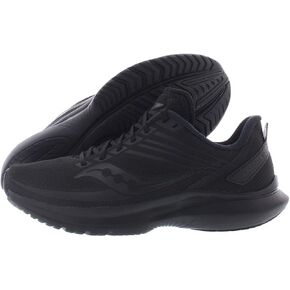 Saucony Kinvara 12 Womens Shoes Size 9.5, Color: Triple Black/Core Black/Black