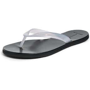 Black Suede Studio Women's Jeli Flip Flops