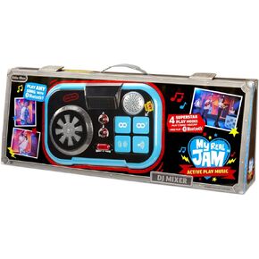 Little Tikes My Real Jam DJ Table, Toy DJ Mixing Table with Headphone Jack, Musical Instrument w/4 Play Modes, Bluetooth, Kids Gift Toys for Boys Girls Ages 3 4 5+ Year Old (Headphones Not Included)