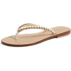 Mystique Women's Leather Flip Flops