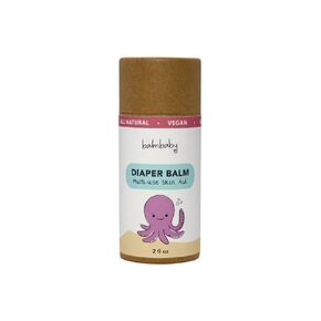 Diaper Balm - Organic Diaper Rash Cream – Cloth Diaper Rash Cream Balm | Multipurpose Skin Aid | Natural – Vegan - Herbal | Rash Ointment for Infants Kids | Diaper Balm Stick