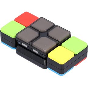 Kids Quadrate Toy, Electronic Brain Game Enhance Memory Cultivate Thinking Ability Music for Home(Music Cube (Color Box))