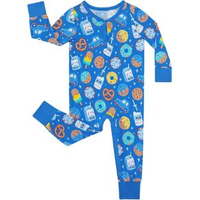 Baby Boys Girls Romper-Viscose Made from Bamboo, Long Sleeve Clothes Infant Jumpsuit Soft Outfits