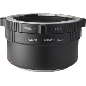Lens Mount Adapter Compatible with Mamiya 645 Lenses to Hasselblad X System XCD Cameras X1D X2D
