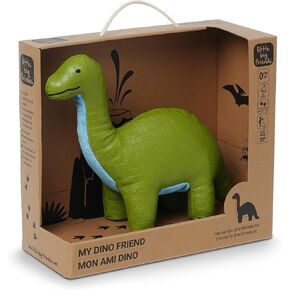 Little Big Friends Dino Friends | Stimulate The Senses with Colors, Textures & a Tinkling Bell | Vegan Leather | Easy to Clean | Rex The Tyrannosaurus in Kuwait