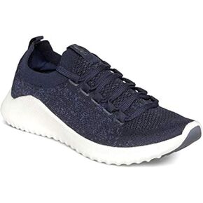 Aetrex Women's Carly Orthopedic Arch Support Knit Sneakers for Women- Plantar Fasciitis Relief Women Sneakers W/ Lace Up