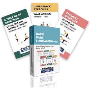 Exercise Flash Cards - Workout Cards Deck - Exercise Cards for Home Workouts Women & Men