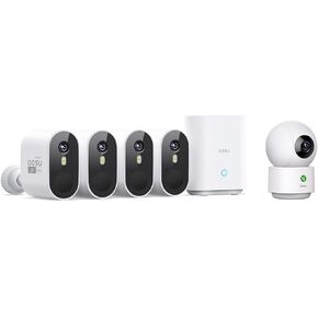 2K WirelessCam Pro System 4-Cam-Kit + 2K Indoor Camera