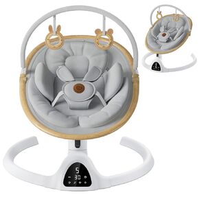 Baby Swings for Infants, FasonBaby Bluetooth Infant Swing with 5 Sway Speeds, 10 Music and Remote Control - Portable Baby Swing for Indoor and Outdoor