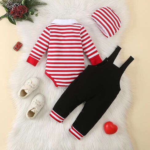 Baby Boy Outfits Set,Newborn Baby Boy 3PCS Clothes in Kuwait