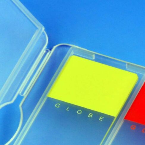 Globe Scientific Polypropylene Slide Mailers, 513031, Holds 1 Slide, Snap Close Lid, Natural 100/Box, 10 Packs/CS in Saudi Arabia