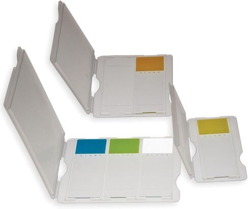 Globe Scientific Polypropylene Slide Mailers, 513031, Holds 1 Slide, Snap Close Lid, Natural 100/Box, 10 Packs/CS in Saudi Arabia